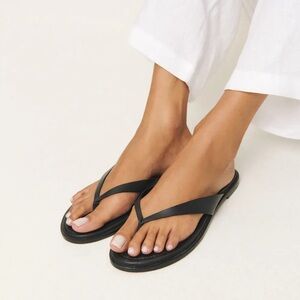 Reformation Jessie Thong  Black Women's Sandals